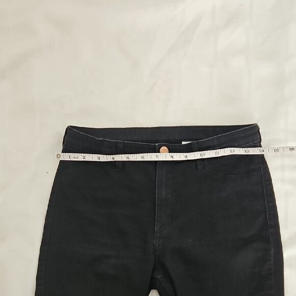 Black Skinny Fit Coupe Moulante & Denim - Picture 8 of 16